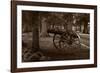 Gettysburg Cannon B W-Steve Gadomski-Framed Photographic Print