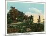 Gettysburg, Pennsylvania - View of Little Round Top, c.1928-Lantern Press-Mounted Art Print