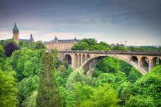 Luxembourg City Panorama-gevision-Photographic Print