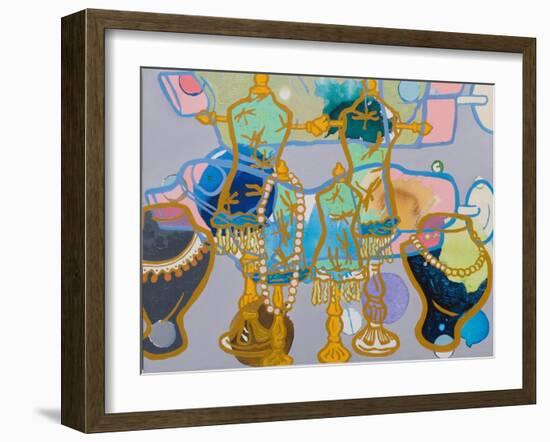 Gewgaws All Around, 2007-Nora Soos-Framed Giclee Print