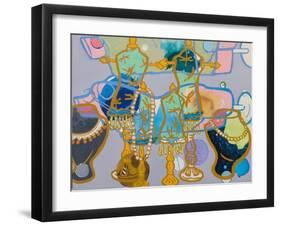 Gewgaws All Around, 2007-Nora Soos-Framed Giclee Print