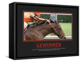 Gewinnen (German Translation)-null-Framed Stretched Canvas