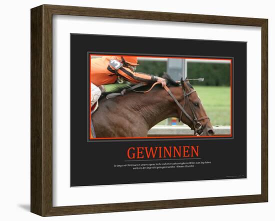 Gewinnen (German Translation)-null-Framed Photo