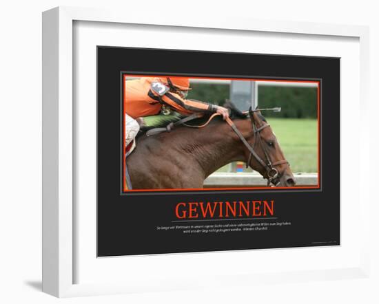 Gewinnen (German Translation)-null-Framed Photo