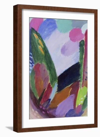 Gewitter (Grosse Variation Nr.5), 1916-Alexej Von Jawlensky-Framed Giclee Print