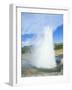 Geyser at Geysir Thermal Area, Near Reykjavik, Iceland, Polar Regions-Simon Harris-Framed Photographic Print