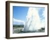 Geyser at Geysir Thermal Area, Near Reykjavik, Iceland, Polar Regions-Simon Harris-Framed Premium Photographic Print