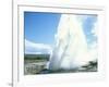 Geyser at Geysir Thermal Area, Near Reykjavik, Iceland, Polar Regions-Simon Harris-Framed Photographic Print