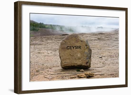 Geyser, Dead Gusher, Eponym for All Geysers in the World-Catharina Lux-Framed Photographic Print
