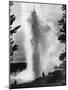Geyser Erupting in Yellowstone Park-Alfred Eisenstaedt-Mounted Photographic Print