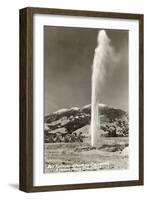 Geyser Near Calistoga, California-null-Framed Art Print