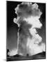 Geyser "Old Faithful" Erupting in Yellowstone National Park-Alfred Eisenstaedt-Mounted Photographic Print