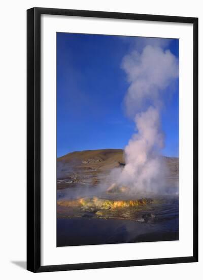 Geysers and Fumaroles, El Tatio, Atacama, Chile-Geoff Renner-Framed Photographic Print