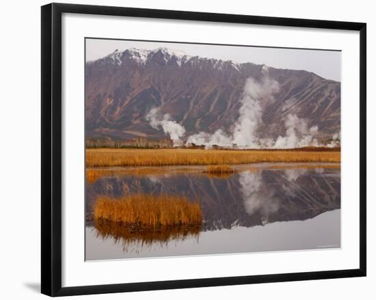 Geysers and Fumeroles of the Uzon Volcano, Kronotsky Zapovednik Reserve, Kamchatka, Russia-Igor Shpilenok-Framed Photographic Print