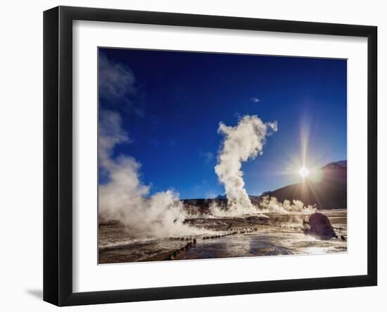 Geysers El Tatio, Antofagasta Region, Chile, South America-Karol Kozlowski-Framed Photographic Print