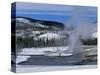 Geysers in Yellowstone National Park, Unesco World Heritage Site, Montana, USA-Alison Wright-Stretched Canvas