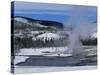 Geysers in Yellowstone National Park, Unesco World Heritage Site, Montana, USA-Alison Wright-Stretched Canvas