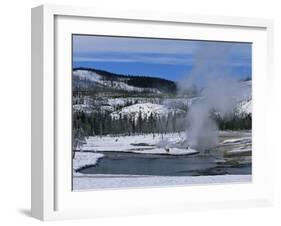 Geysers in Yellowstone National Park, Unesco World Heritage Site, Montana, USA-Alison Wright-Framed Photographic Print