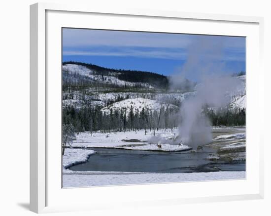 Geysers in Yellowstone National Park, Unesco World Heritage Site, Montana, USA-Alison Wright-Framed Photographic Print