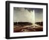 Geysers in Yellowstone Park-Albert Bierstadt-Framed Premium Giclee Print