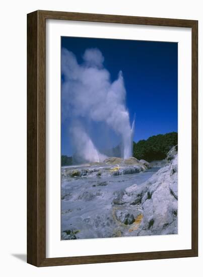 Geysers, Rotorua, New Zealand-Dr. Juerg Alean-Framed Photographic Print