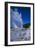 Geysers, Rotorua, New Zealand-Dr. Juerg Alean-Framed Photographic Print