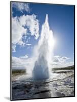 Geysir, Haukadalur Valley, Iceland, Polar Regions-Ben Pipe-Mounted Photographic Print