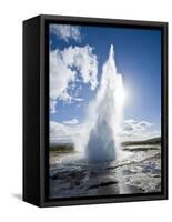 Geysir, Haukadalur Valley, Iceland, Polar Regions-Ben Pipe-Framed Stretched Canvas