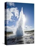 Geysir, Haukadalur Valley, Iceland, Polar Regions-Ben Pipe-Stretched Canvas