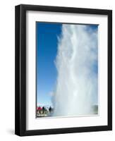 Geysir, Iceland, Polar Regions-Ethel Davies-Framed Photographic Print