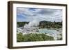 Geysirfield in the Te Puia Maori Cultural Center, Rotorura, North Island, New Zealand, Pacific-Michael Runkel-Framed Photographic Print