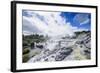 Geysirfield in the Te Puia Maori Cultural Center, Rotorura, North Island, New Zealand, Pacific-Michael Runkel-Framed Photographic Print