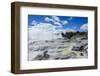 Geysirfield in the Te Puia Maori Cultural Center, Rotorura, North Island, New Zealand, Pacific-Michael Runkel-Framed Photographic Print