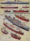 Some Types of Model Ships-GH Davis-Art Print