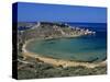 Ghajn Tuffieha Bay, Malta, Mediterranean, Europe-Stuart Black-Stretched Canvas