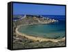 Ghajn Tuffieha Bay, Malta, Mediterranean, Europe-Stuart Black-Framed Stretched Canvas