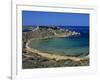 Ghajn Tuffieha Bay, Malta, Mediterranean, Europe-Stuart Black-Framed Photographic Print