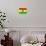 Ghana National Flag Poster Print-null-Poster displayed on a wall