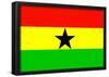 Ghana National Flag Poster Print-null-Framed Poster