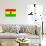 Ghana National Flag-null-Art Print displayed on a wall