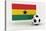 Ghana Soccer-badboo-Stretched Canvas