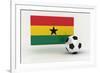 Ghana Soccer-badboo-Framed Art Print