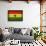 Ghana-David Bowman-Giclee Print displayed on a wall