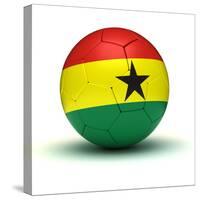 Ghanaian Football-Ufuk-Stretched Canvas