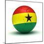 Ghanaian Football-Ufuk-Mounted Premium Giclee Print