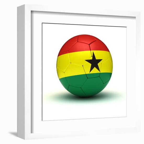 Ghanaian Football-Ufuk-Framed Art Print