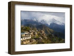 Ghandruk, 1990 Metres, Annapurna Himal, Nepal, Himalayas, Asia-Ben Pipe-Framed Photographic Print