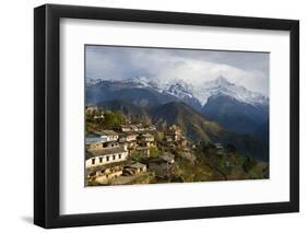 Ghandruk, 1990 Metres, Annapurna Himal, Nepal, Himalayas, Asia-Ben Pipe-Framed Photographic Print