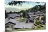 Gharial Barracks, India, Early 20th Century-null-Mounted Giclee Print