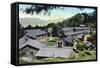 Gharial Barracks, India, Early 20th Century-null-Framed Stretched Canvas